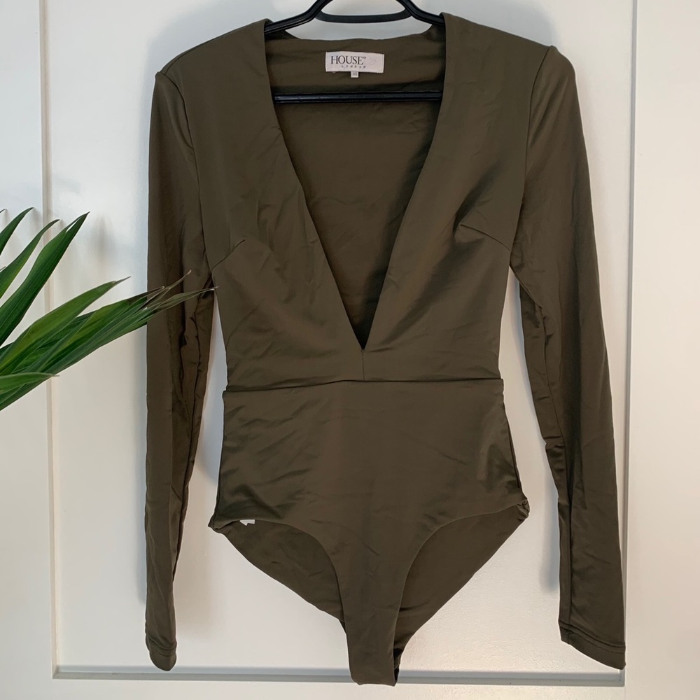 Deep V Body Suit